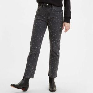 NWOT LEVI'S 501 Embellished Jeans